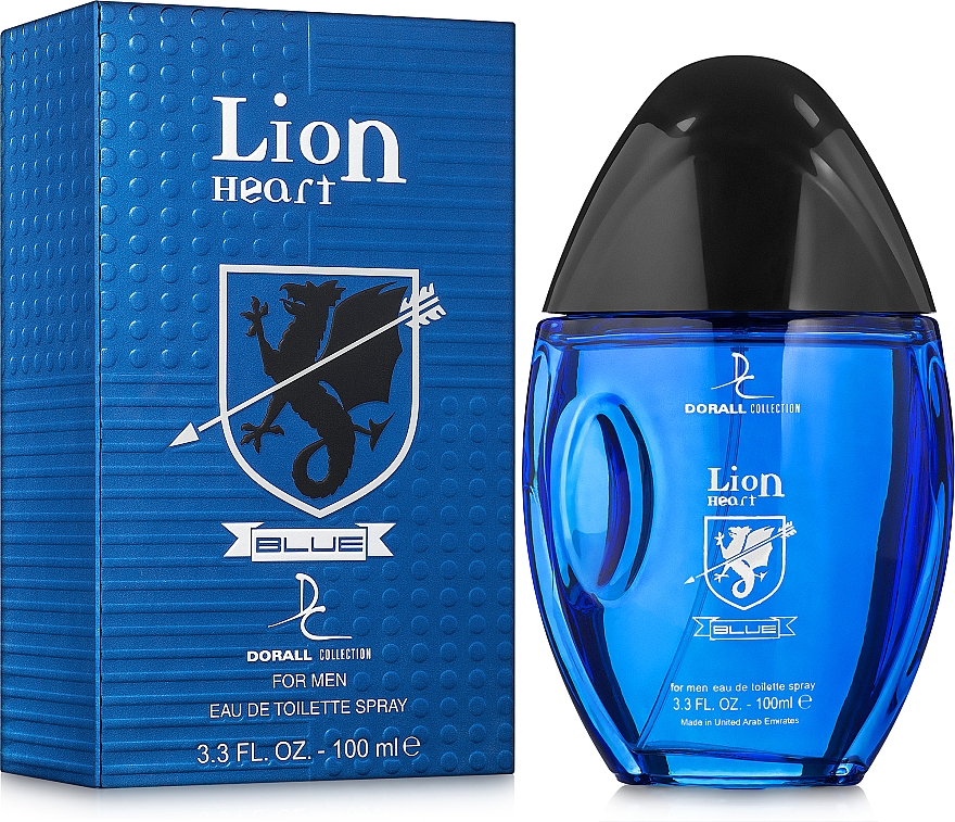 Dorall Collection Lion Heart Blue - Туалетная вода — фото N2