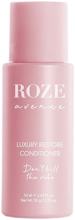 Роскошный восстанавливающий кондиционер для волос - Roze Avenue Luxury Restore Conditioner Travel Size — фото N1