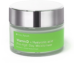 Денний крем для обличчя - Dr. Eve_Ryouth Vitamin D + Hyaluronic Acid Pro-Age Day Moisturiser — фото N1