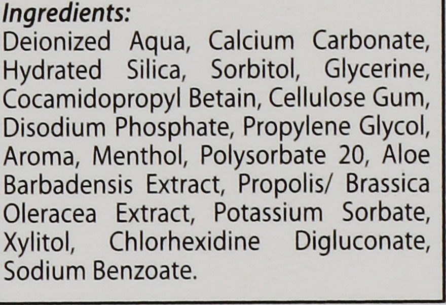 Зубна паста з рослинним екстрактом - Dr. Clinic Herbal Toothpaste — фото N3