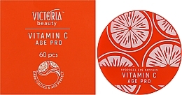 Гелеві патчі для очей з вітаміном С - Victoria Beauty C Age Pro — фото N2