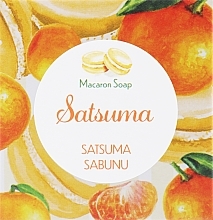 Парфумерія, косметика Мило-макарон "Сатсума" - Thalia Satsuma Macaron Soap