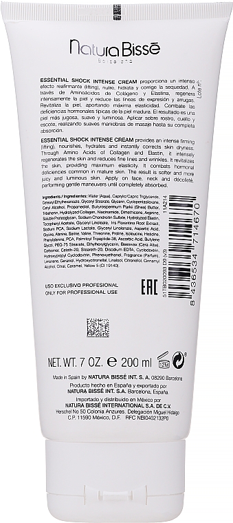 Интенсивный укрепляющий крем для сухой кожи - Natura Bisse Essential Shock Intense Cream — фото N8