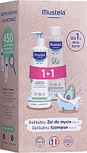 Духи, Парфюмерия, косметика Набор - Mustela Bebe (gel/500ml + shm/500ml)