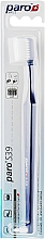 Зубная щетка "S39", синяя - Paro Swiss Toothbrush — фото N1