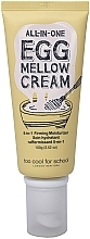 Пом'якшувальний крем для обличчя - Too Cool For School Egg Mellow Cream — фото N4