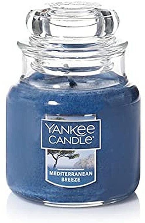 Свеча в стеклянной банке - Yankee Candle Mediterranean Breeze — фото N1