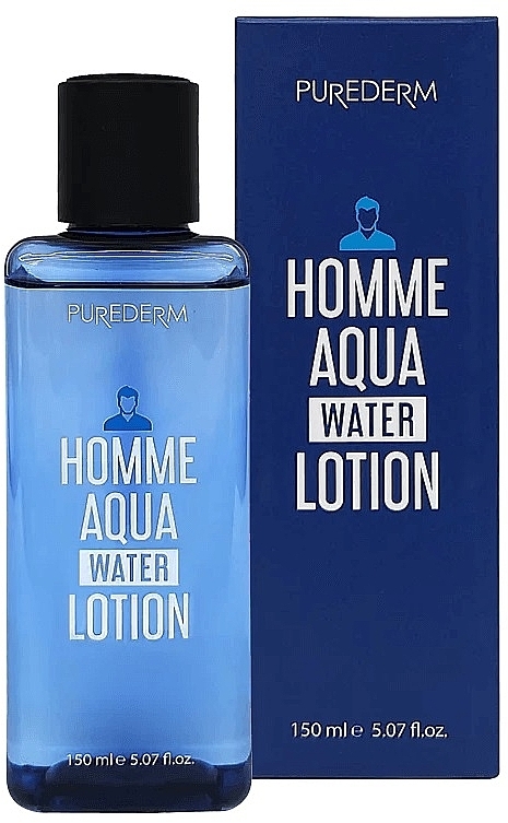 Увлажняющий лосьон для мужчин - Purederm Homme Aqua Water Lotion — фото N1