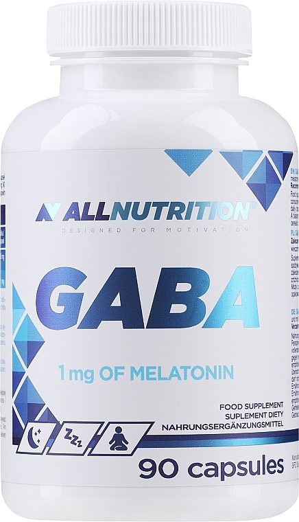 Пищевая добавка "Гамма-аминомасляная кислота" - Allnutrition Adapto Gaba — фото N1