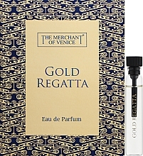Духи, Парфюмерия, косметика The Merchant Of Venice Gold Regatta - Парфюмированная вода (пробник)