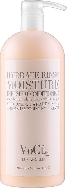 Зволожувальний кондиціонер для волосся - VoCê Haircare Hydrate Rinse Moisture Infused Conditioner — фото N1