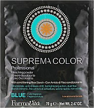Знебарвлювальна пудра - FarmaVita Suprema Color Blue Bleaching Powder — фото N3
