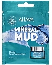 Парфумерія, косметика Очищувальна детокс-маска для обличчя - Ahava Sample Mineral Mud Clearing Facial Treatment Mask (пробник)