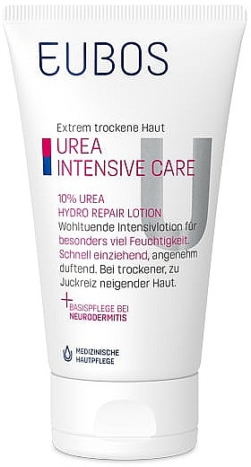 Лосьйон для тіла з 10% сечовиною - Eubos Med Urea Intensive Care Urea 10% Hydro Repair Lotion — фото N1