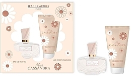 Духи, Парфюмерия, косметика Jeanne Arthes Miss Cassandra - Набор (edp/100ml+b/lot/150ml)