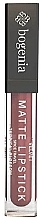 Духи, Парфюмерия, косметика Жидкая помада для губ - Bogenia Liquid Matte Lipstick Spice Travel BG720