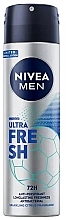 Антиперспірант-спрей для чоловіків - Nivea Men Ultra Fresh Limited Football Edition — фото N1