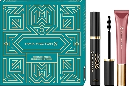 Набір - Max Factor (mascara/9ml + lip/gloss/9ml) — фото N2