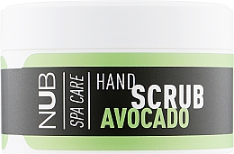 Парфумерія, косметика Скраб для рук - NUB Spa Care Hand Scrub Avocado