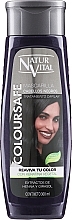 Парфумерія, косметика Маска для збереження кольору фарбованого волосся - Natur Vital Coloursafe Henna Hair Mask Black Hair