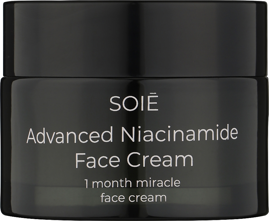 Відновлювальний крем для обличчя з ніацинамідом і цінними оліями - Soie Advanced Niacinamide Face Cream — фото N1