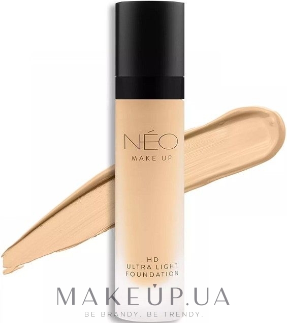 Тональна основа ультралегка - NEO Make Up HD Ultra Light Foundation — фото 00