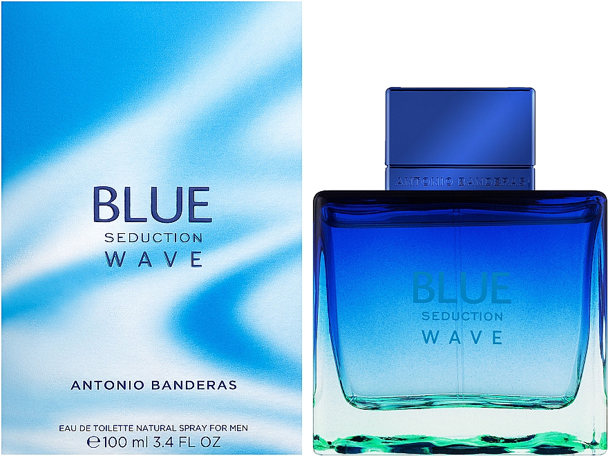 Antonio Banderas Blue Seduction Wave - Туалетная вода — фото N2