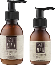 Парфумерія, косметика Набір - Emmebi Italia Gate Man Shave Set (f//cr/150ml + ash/balm/100ml)