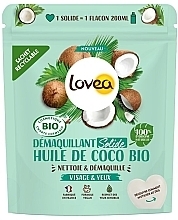 Средство для снятия макияжа с органическим кокосовым маслом - Lovea Make-up Remover Organic Coconut Oil — фото N1