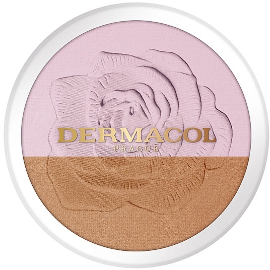 Пудра для лица с ароматом розы - Dermacol Imperial Rose Powder With Scent — фото N2