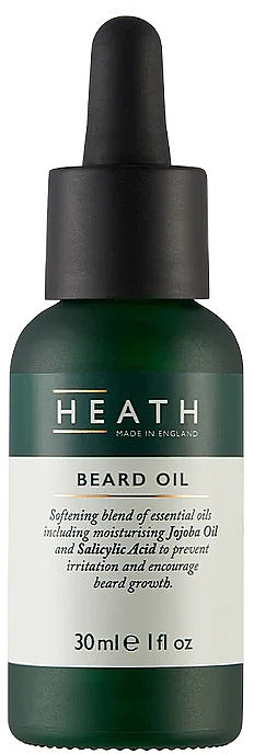 Олія для бороди - Heath Beard Oil — фото N1