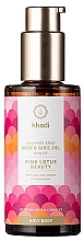 Духи, Парфюмерия, косметика Аюрведический эликсир-масло для тела - Khadi Ayurvedic Elixir Skin & Soul Oil Pink Lotus Beauty