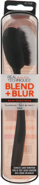 Пензлик для тональної основи - Real Techniques Blend + Blur Foundation Brush — фото N2