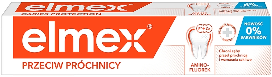 УЦЕНКА Зубная паста "Элмекс" Защита от кариеса с аминфторидом - Elmex Anticavity * — фото N2