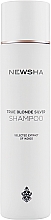 Серебряный шампунь для поддержания блонда - Newsha True Blonde Silver Shampoo — фото N1