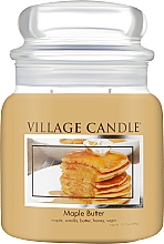 Ароматична свічка у банці "Кленова олія" - Village Candle Maple Butter — фото N2
