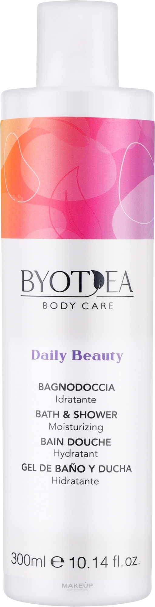 Увлажняющий гель для душа с экстрактами березы и баобаба - Byothea Daily Beauty Moisturizing Bath & Shower — фото 300ml