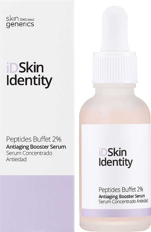 Сыворотка для лица - Skin Generics ID Skin Identity Antiaging Booster Serum Peptides Buffet 2% — фото N2