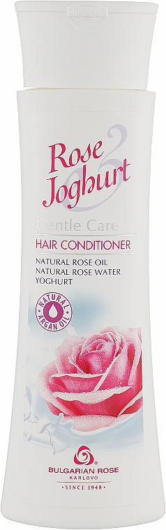 Бальзам для волосся - Bulgarska Rosa Rose & Joghurt Balsam 