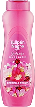 Гель для душа "Вишня и фрезия" - Tulipan Negro Cherries & Freesia Shower Gel — фото N1