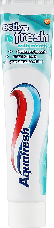 Зубна паста "Заряд свіжості" - Aquafresh Activ Fresh with Mentol — фото N3