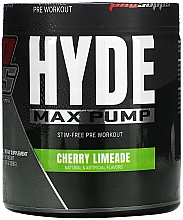 Передтренувальний комплекс - Pro Supps Hyde Max Pump Cherry Limeade — фото N1