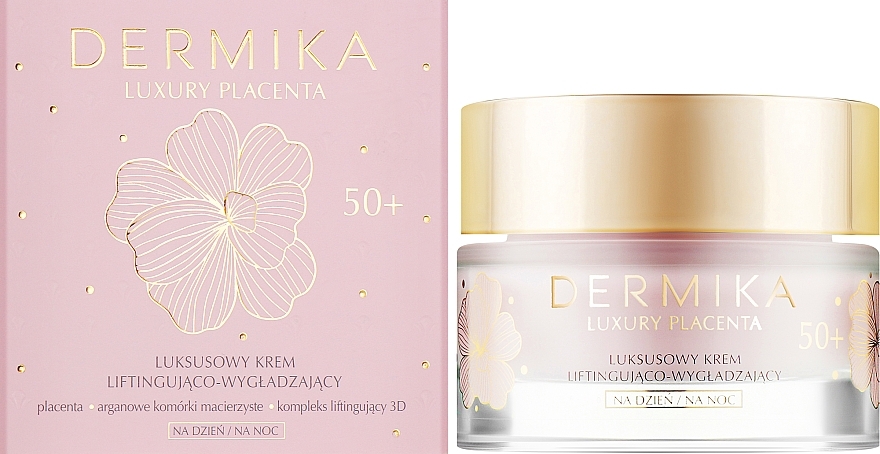 Крем для лица - Dermika Luxury Placenta 50+ — фото N2