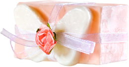 Парфумерія, косметика Гліцеринове декоративне мило "Рожевий метелик" - Organique Soaps