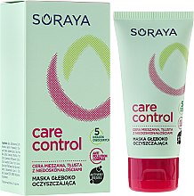 Парфумерія, косметика Глибоко очищувальна маска для обличчя - Soraya Care & Control Cleansing Mask