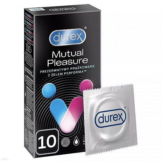 Презервативи, 10 шт. - Durex Mutual Pleasure — фото N1