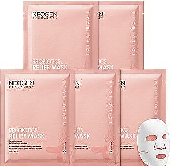 Регенерувальна маска з пробіотиками - Neogen Probiotics Relief Mask — фото N3