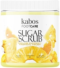 Духи, Парфюмерия, косметика Сахарный скраб для рук и ног - Kabos Foot Care Tropical Touch Peeling