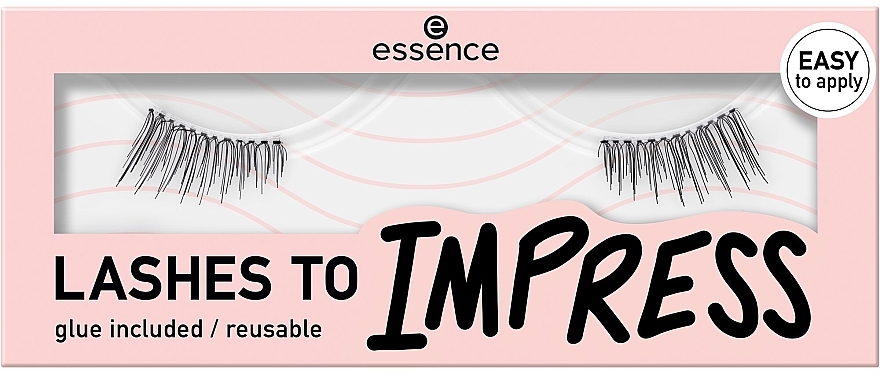 Набор накладных ресниц - Essence 3x Lashes To Impress False Lashes Set — фото N5