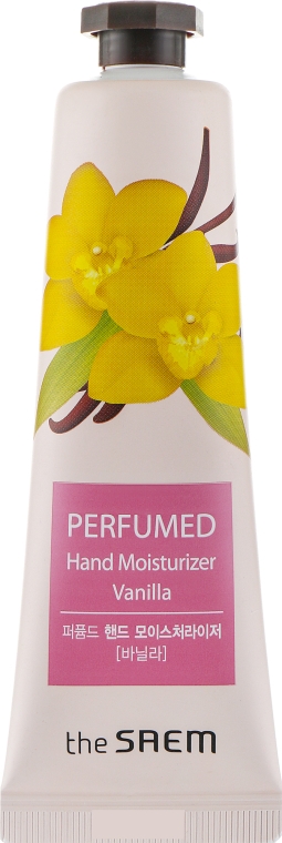 Парфюмированный увлажняющий крем для рук "Ваниль" - The Saem Perfumed Vanilla Hand Moisturizer — фото N1